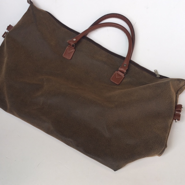 SUITCASE, Contemporary - Brown Leather Tote